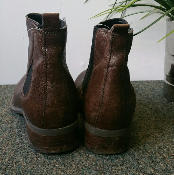 Nine West Size 6M Leather Chelsea Ankle Boots - Picture 4 of 7